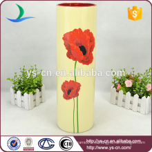 Vaso de flor de cerámica decorativos al por mayor YSv0027-04